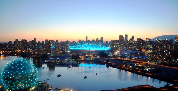 BC Place and Dome at Science World