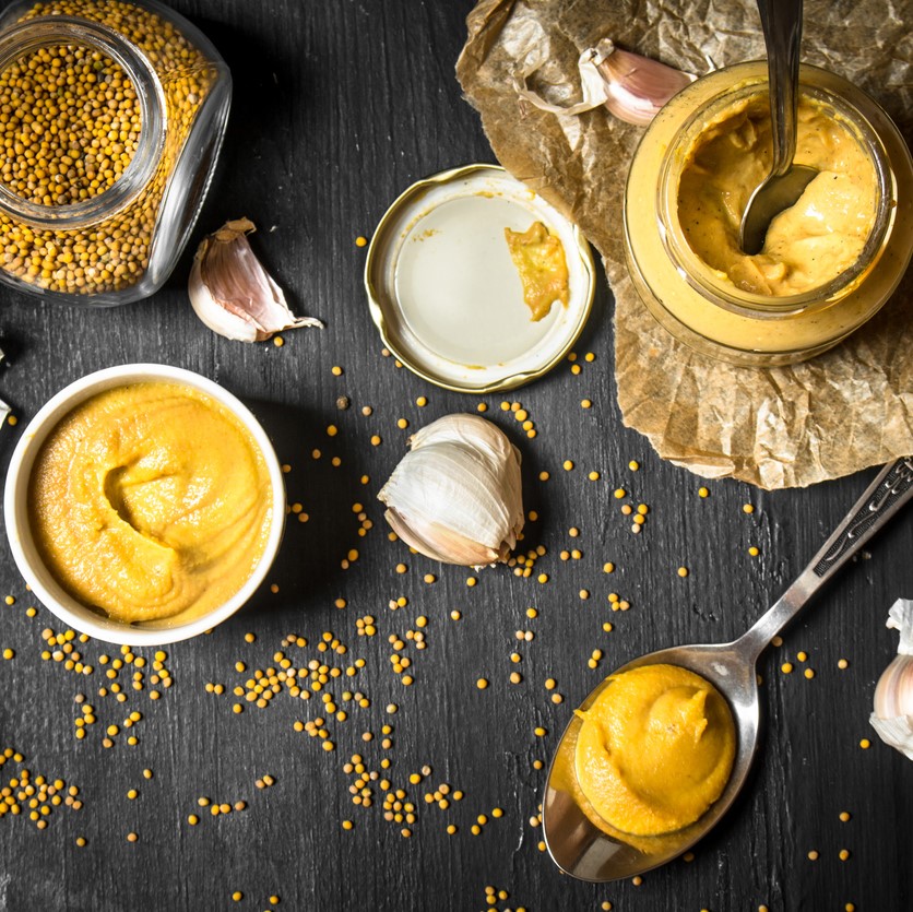 Various forms of mustard.